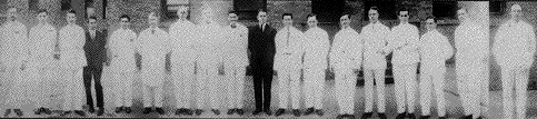 Interns, circa 1910, from A
                Family of Doctors...by David Hellerstein, MD